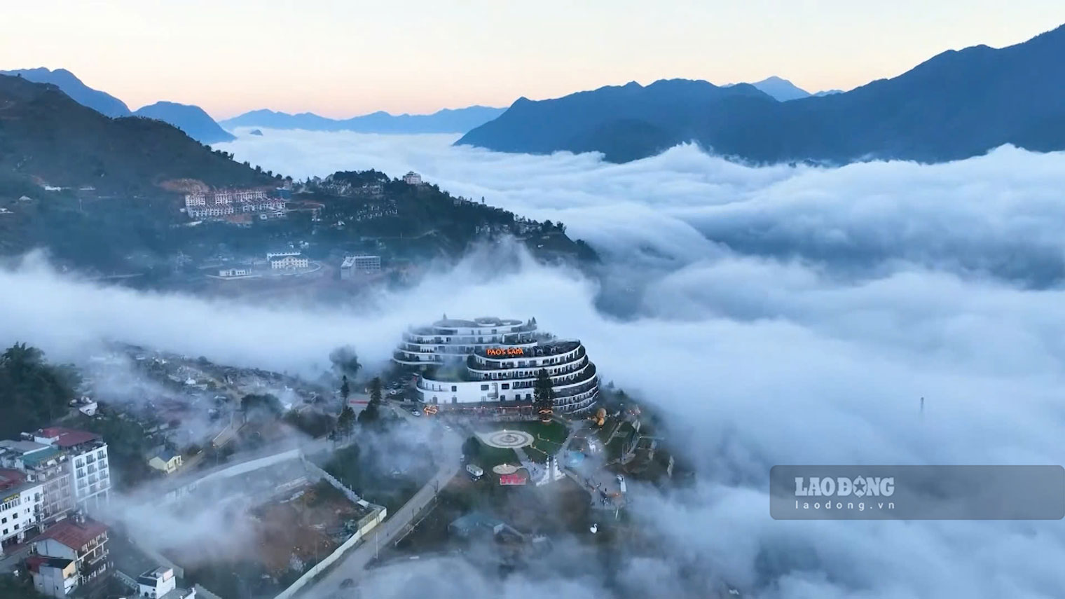 Sa Paはラオカイ省の重要な経済観光の中心地です。写真:バオ・グエン