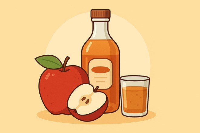 Cases where you should drink apple cider vinegar for good health. Graphics: Hoang Loc