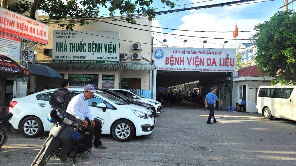 Benh vien Da lieu TP Can Tho. Anh: Phong Linh