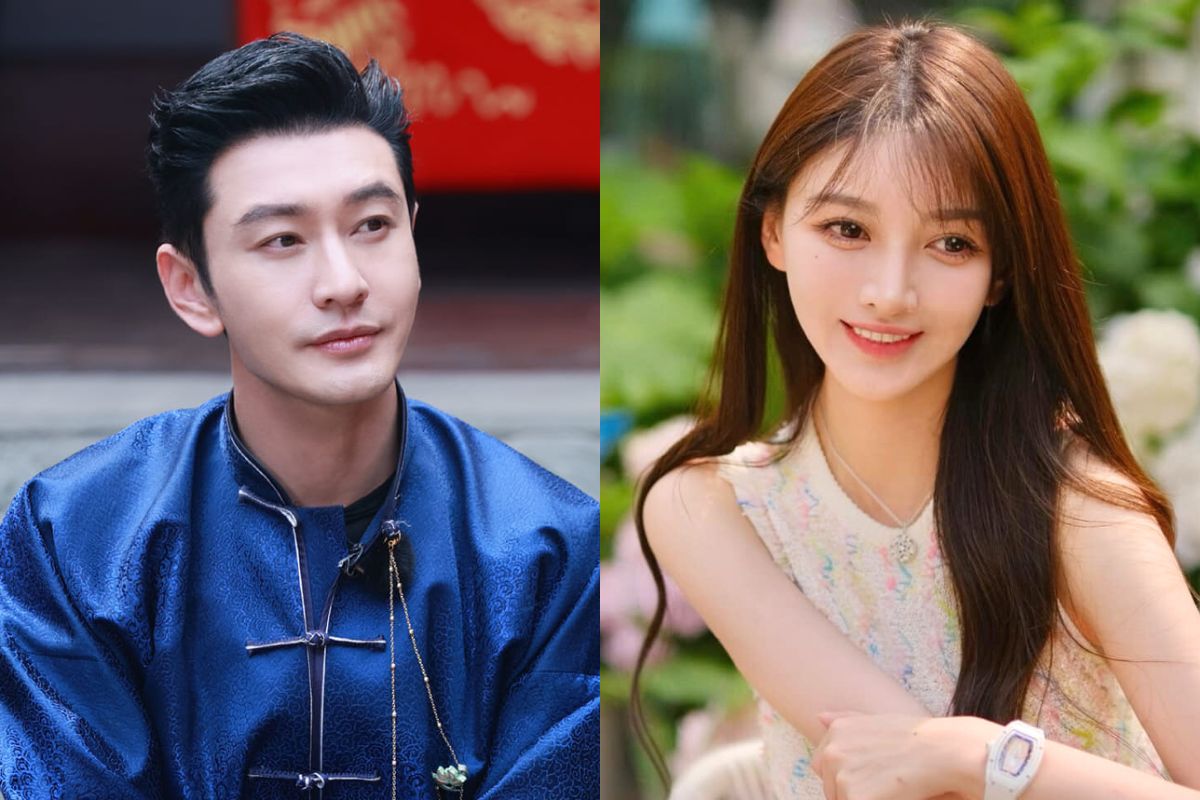 Huang Xiaoming and Ye Ke. Photo: Tencent Producer