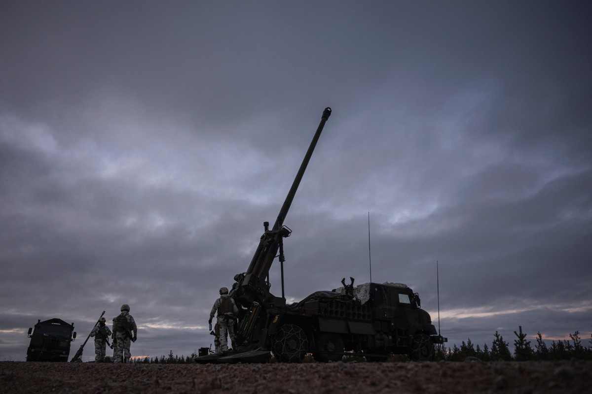 French self-propelled artillery Caesar. Photo: AFP