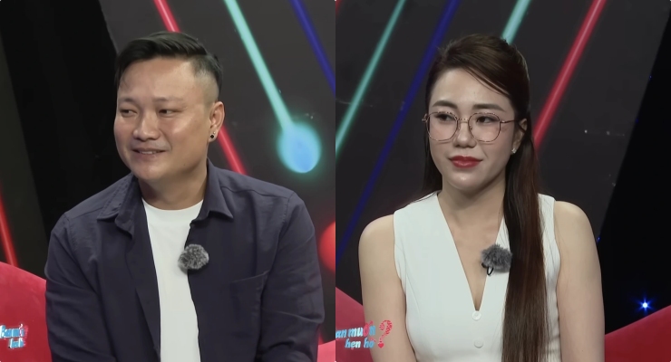 The couple on the show You Want to date. Photo: MCV.