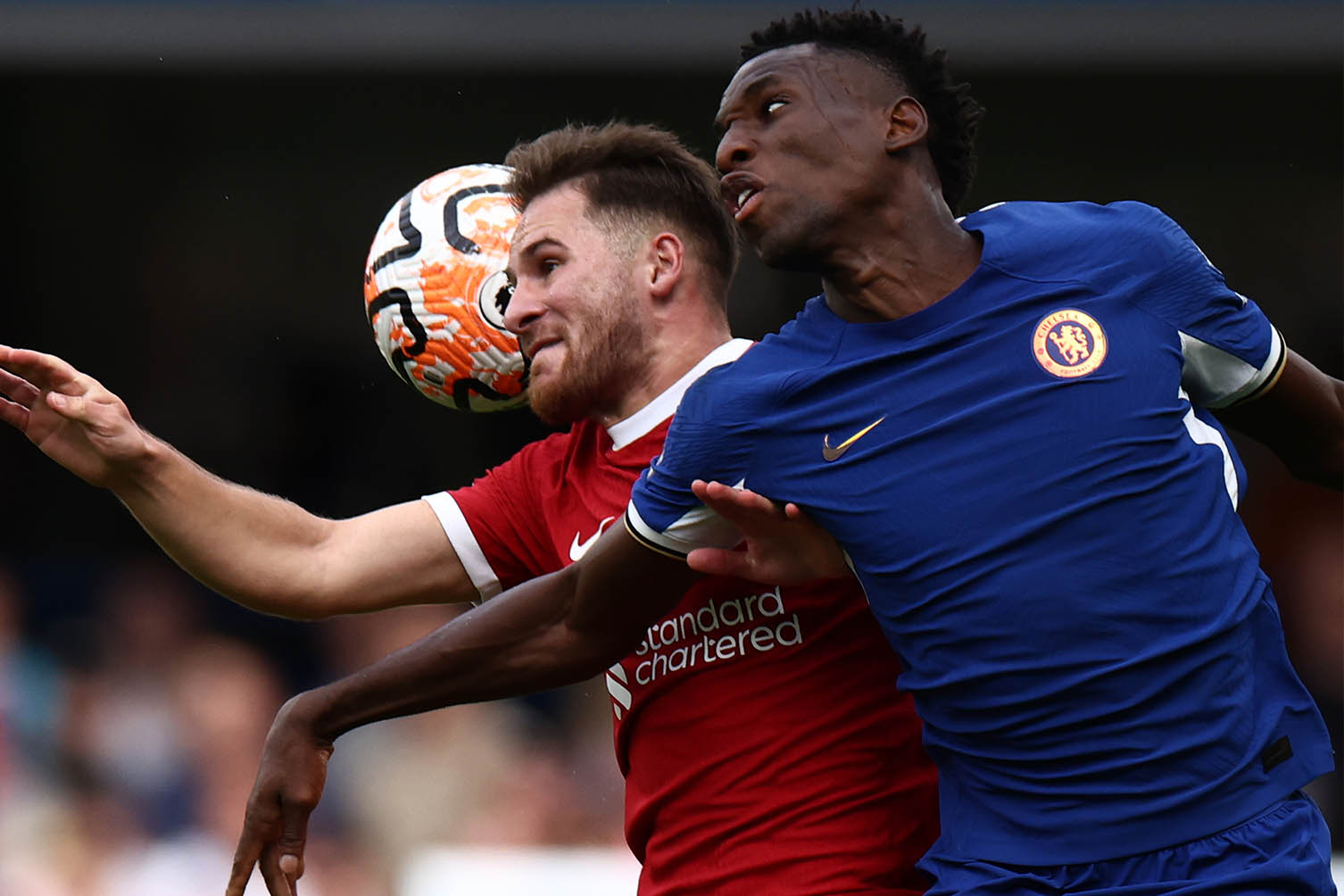 Nicolas Jackson khong con tuong lai tai Stamford Bridge nua. Anh: AFP