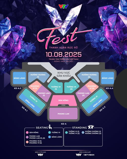 So do cho ngoi tai “V Fest – Thanh xuan ruc ro”. Anh: Ban to chuc cung cap
