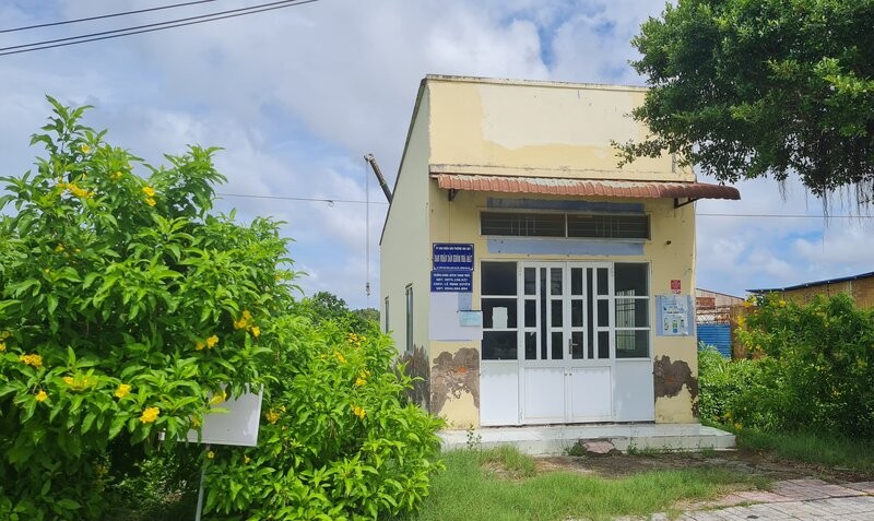The Kham headquarters is still operating on the land that was advised and auctioned by the Center for Housing and Land Fund Development of Bac Lieu province (now Ca Mau province). Photo: Nhat Ho