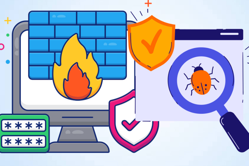 Benefits of personal firewalls and virus-killing software in personal data protection. Graphics: Thien Nhan
