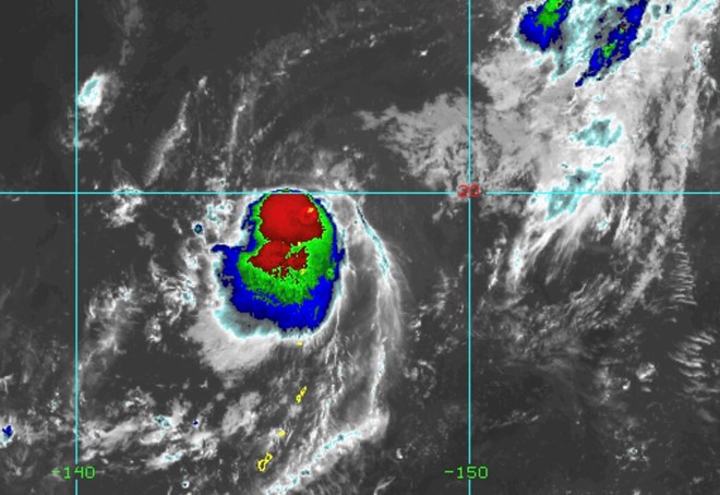 Bão Podul dự báo mạnh lên khi áp sát Philippines. Bão Podul dự báo mạnh lên khi áp sát Philippines.