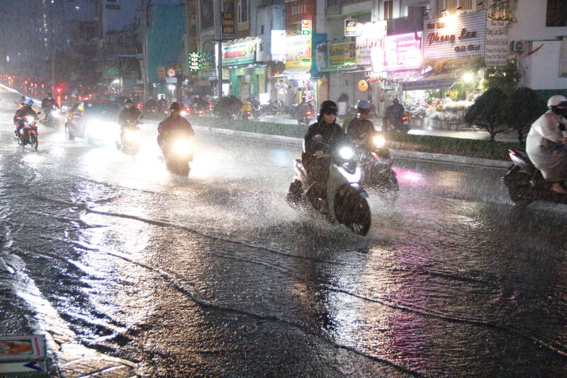 Heavy rain is forecast in the Southern region. Photo: Thai Bao