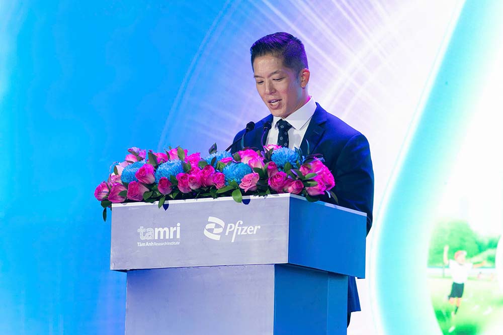 The scientific workshop on Optimizing the prevention of invasive brain stem disease was organized by Pfizer Vietnam in collaboration with the Tam Anh Research Institute (TAMRI). Photo: Nguyen Hoang