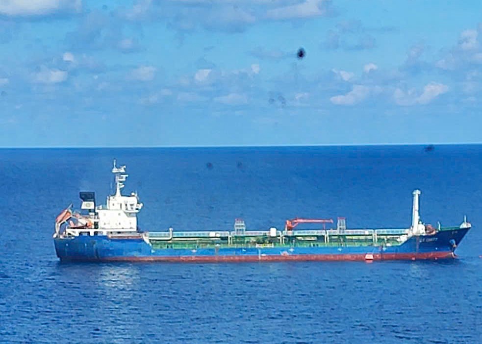 GT Unity船の事故現場は、カンダオ省南東南約104海里、ブンタウ湾南東南約191海里の地点にあります。写真:VGP