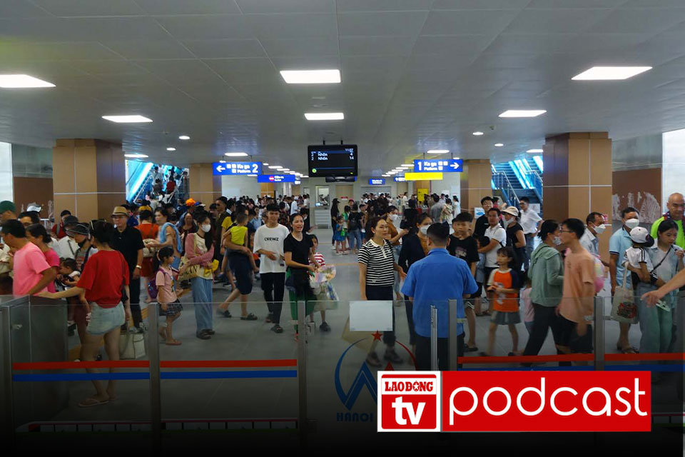 Morning news 9.8: Nhon - Hanoi Railway Station Metro welcomes more than 6.4 million visitors after 1 year
