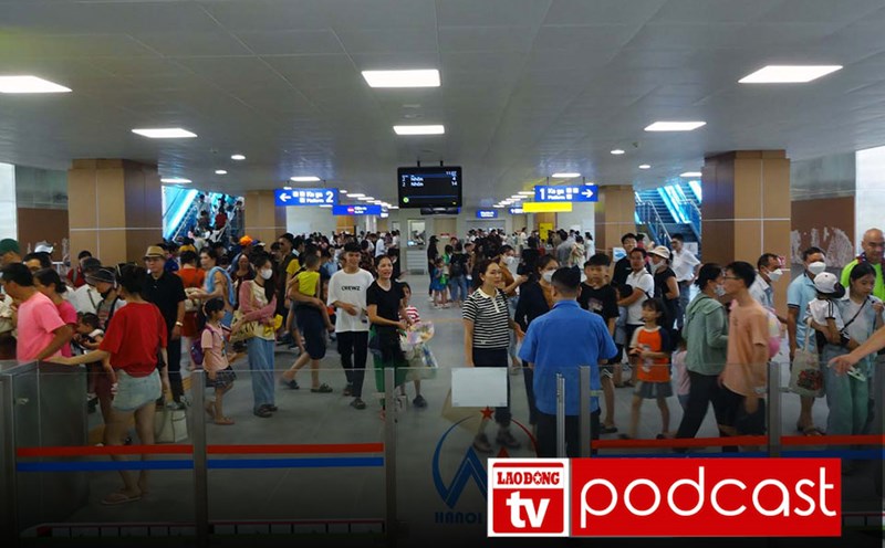 Morning news 9.8: Nhon - Hanoi Railway Station Metro welcomes more than 6.4 million visitors after 1 year