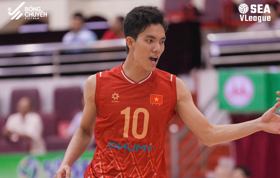 The Vietnam women's volleyball team will meet the Philippines at the SEA V.League. Photo: VFV