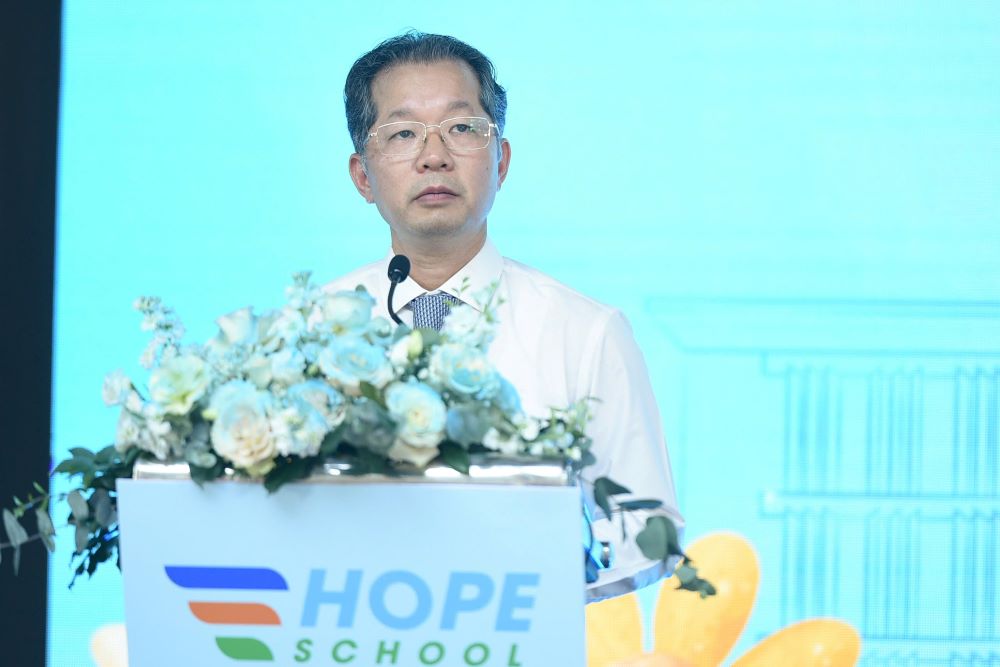 Ong Nguyen Van Quang - Bi thu Thanh uy Da Nang phat bieu tai chuong trinh. Anh: Tran Thi