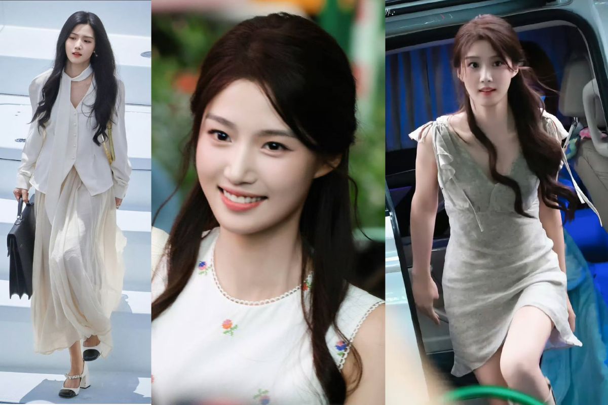 Lu Yuxiao plays the female lead in "Moonlight". Photo: cut from clip