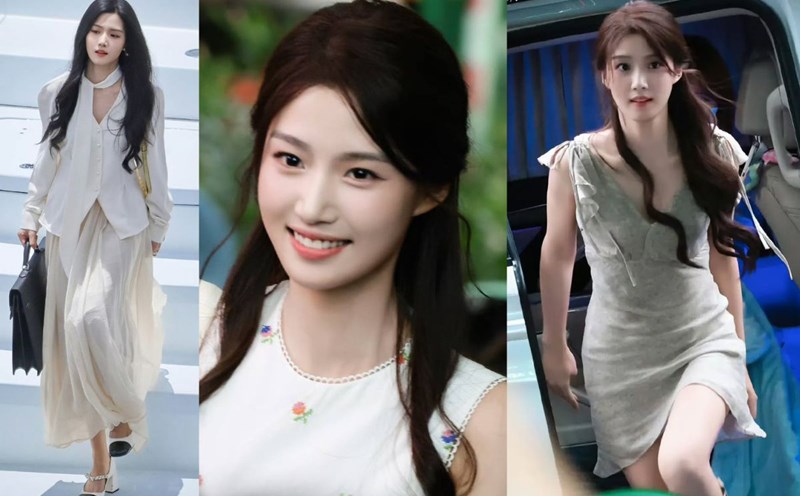 Lu Yuxiao plays the female lead in "Moonlight". Photo: cut from clip