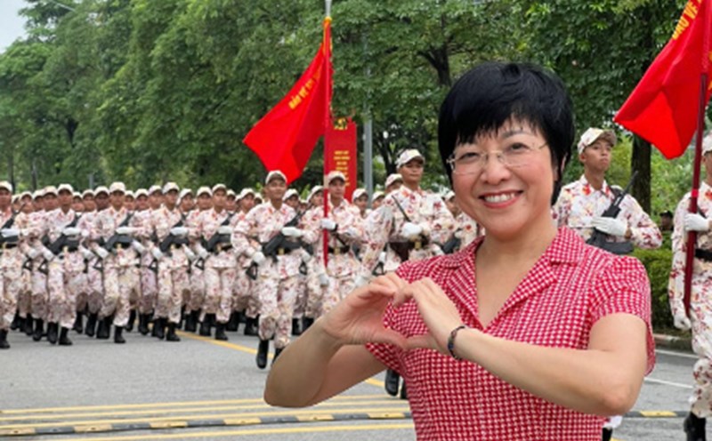 MC Thao Van has memorable memories. Photo: Screenshot