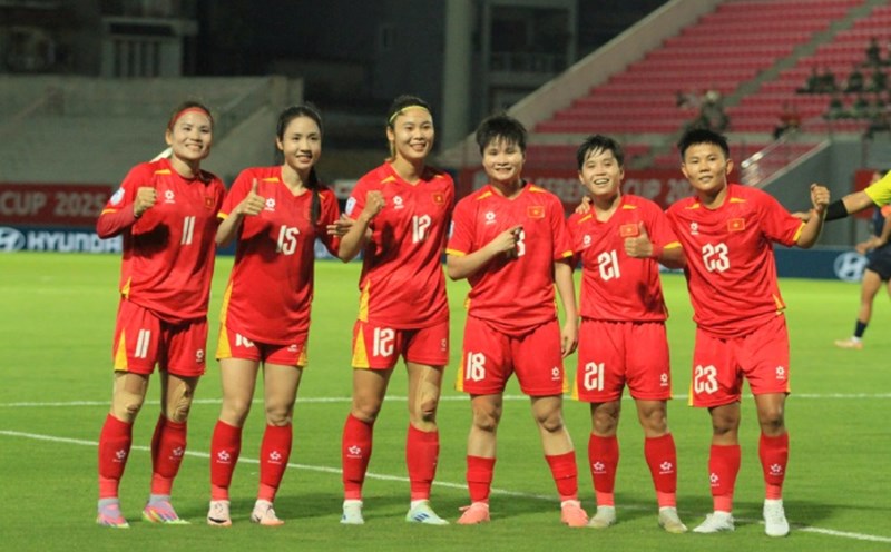 The Vietnam women's team will meet Indonesia at the 2025 Southeast Asian tournament. Photo: Mai Huong