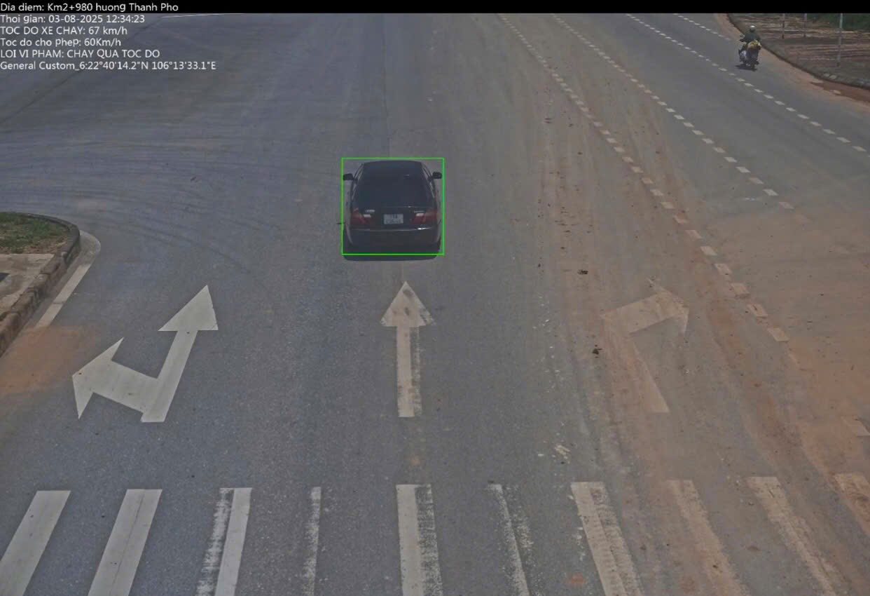 Muchos coches multados en Cao Bang. Foto: Policia de Cao Bang