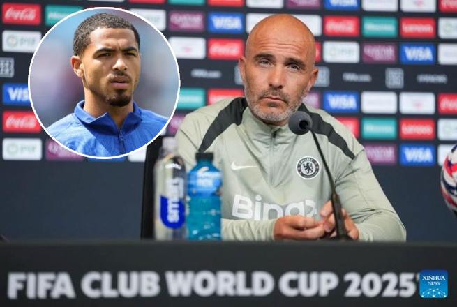 Chelsea want to have more central defenders to replace Levi Colwill. Photo: AFP