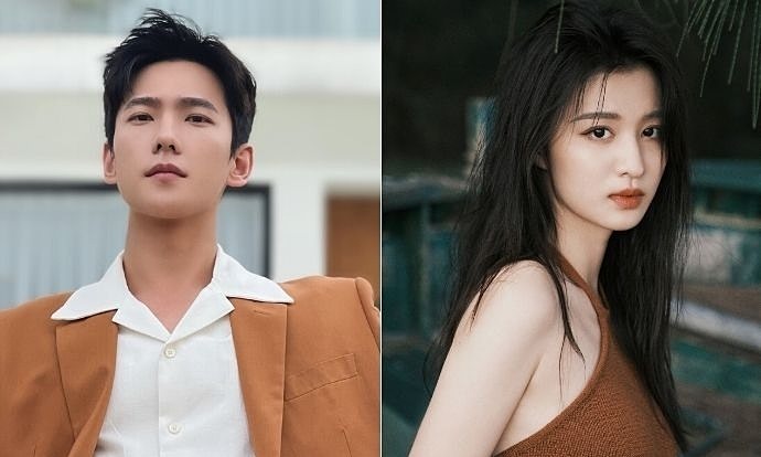 Duong Duong and Vuong So Nhien. Photo: VieOn.