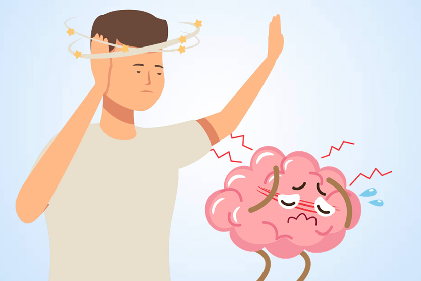 脳震盪の症状を検査する方法。イラスト:ティエン・ニャン