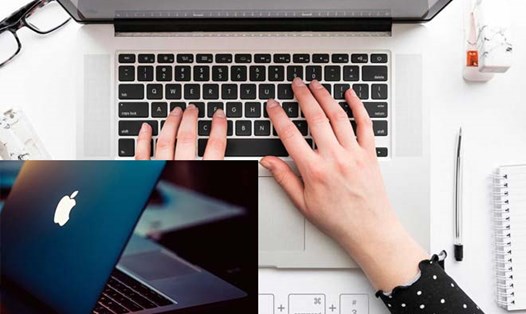 MacBook Pro 2026 có thể sở hữu màn hình OLED và Dynamic Island giống iPhone. Đồ họa: Cát Tiên