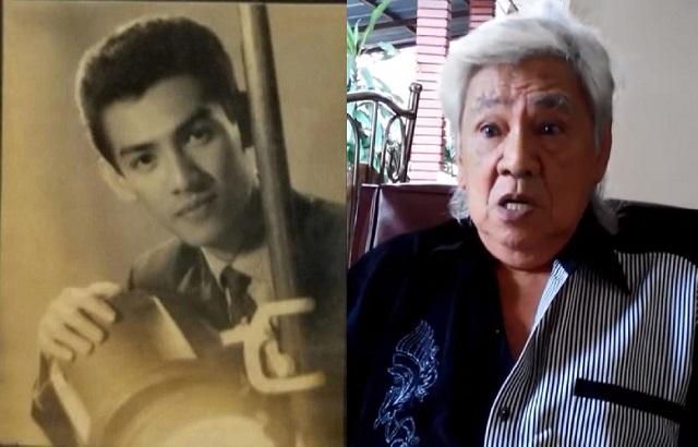 Musician Mac The Nhan when he was young and when he was old. Photo: Jet program.