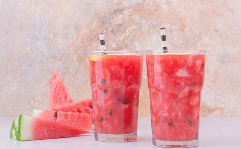 Why should you drink watermelon juice every day? Photo: Thuy Duong