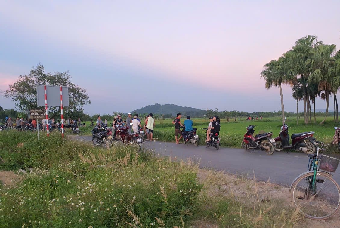 Hien truong thoi diem phat hien thi the nguoi dan ong. Anh: Minh Tuan