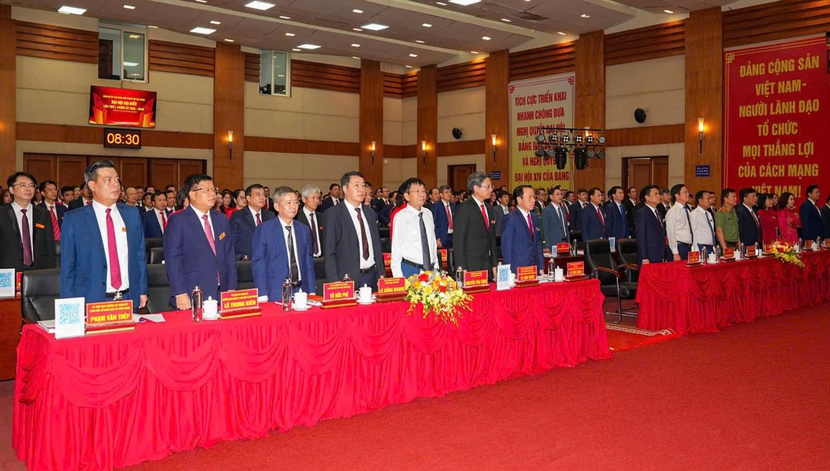 Cac dai bieu du Dai hoi. Ảnh: Cong TTDT Hai Phong