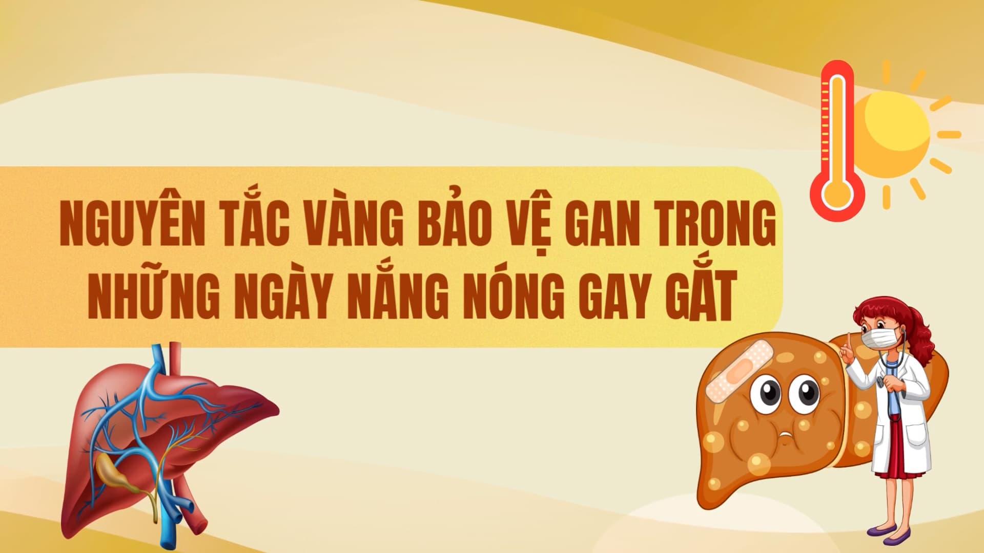 Golden principle to protect the liver during hot days