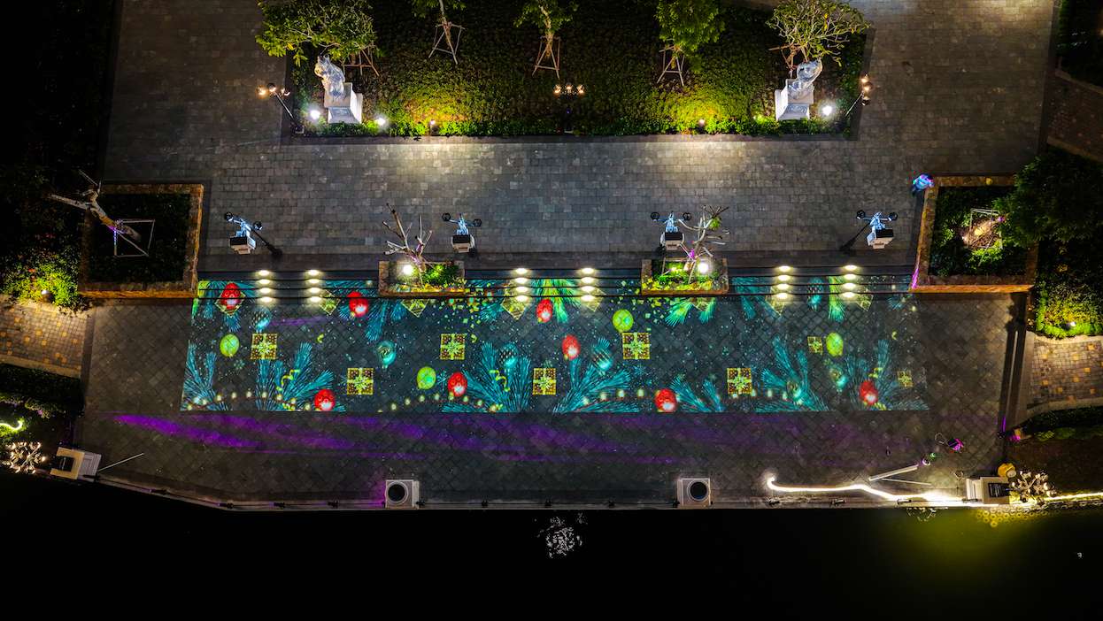Man trinh dien 3D Mapping an tuong ben Dong song Anh sang – cong trinh vua xac lap ky luc Quoc gia
