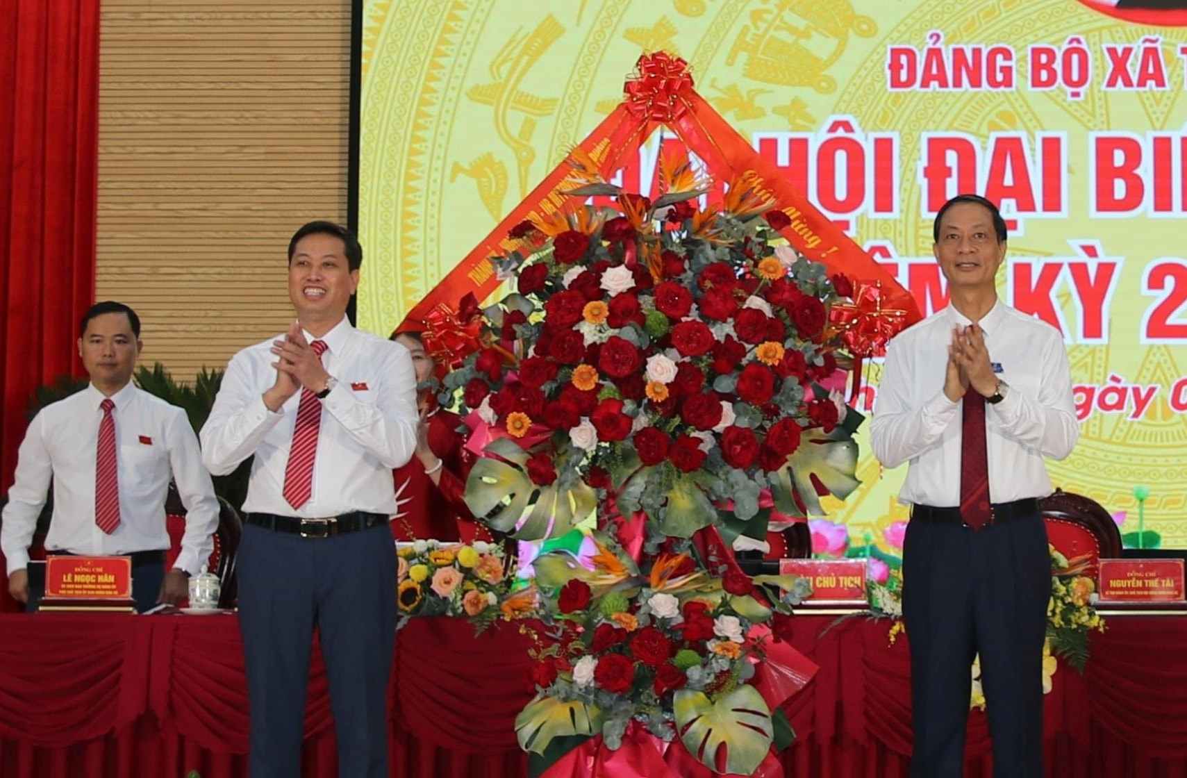 The Party Congress of Thanh Mien Commune, Hai Phong City, launched a new term, determined to innovate. Photo: Hai Minh