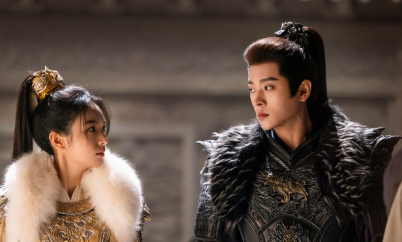 The couple in the movie "Cam Nguyet Nhu Ca". Photo: VieON