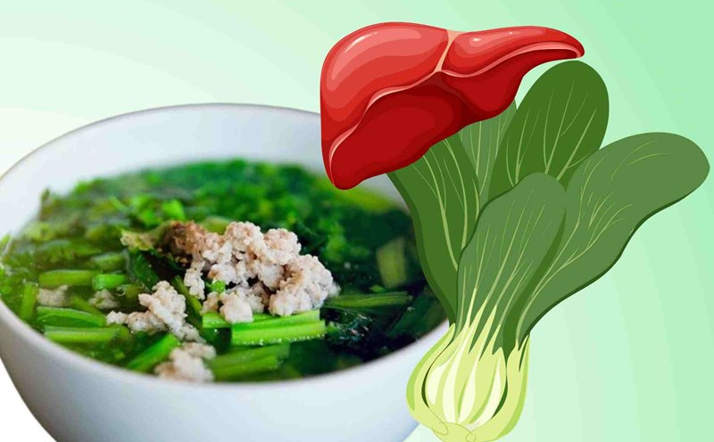 Supplement blood with a bowl of watercress cooked with pig liver