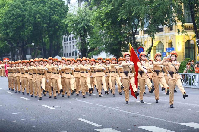 Thời gian, địa điểm bắn pháo hoa, diễu hành quy mô lớn vào ngày 10.8 ở Hà Nội