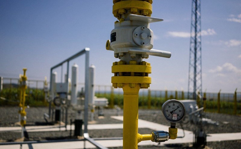 The Lozenets - Nedyalsko gas pipeline near Lozenets village, Bulgaria. This is a two-way gas pipeline between Turkey and Bulgaria. Photo: AFP