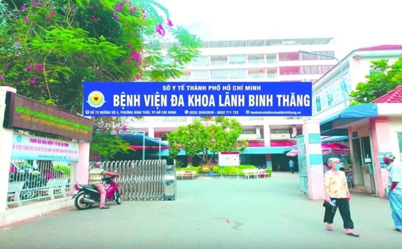 Military Hospital 11 was renamed Lanh Binh Thang Hospital after the merger. Photo: Duy Tinh