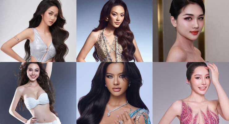 Outstanding contestants of Miss Grand Vietnam 2025. Photo: Sen Vang.