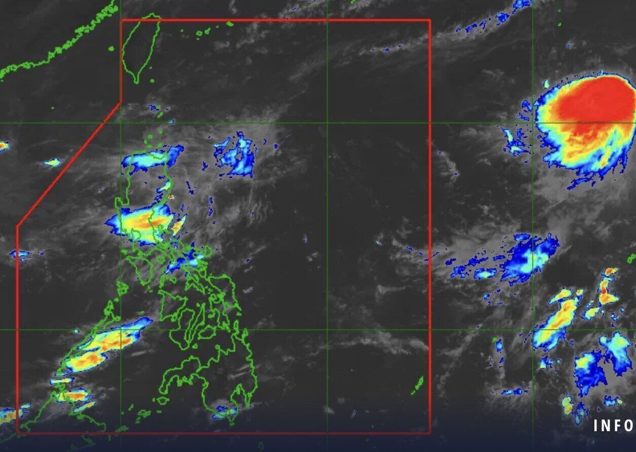 Bao Podul se khong di vao Bien Dong nhu du bao ban dau. Anh: PAGASA 