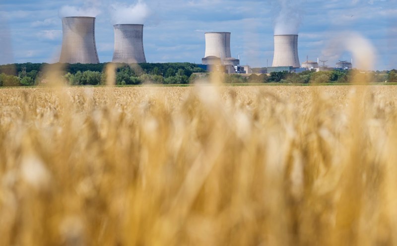 Cattenom nuclear power plant in Garche, northeastern France. Photo: AFP