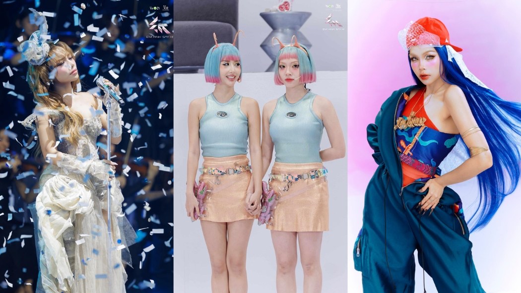 4 names were eliminated from Live Stage 4 of pretty Say Hi: Vu Thao My, Quynh Anh Shyn, My My and Liu grace. Photo: VieON.