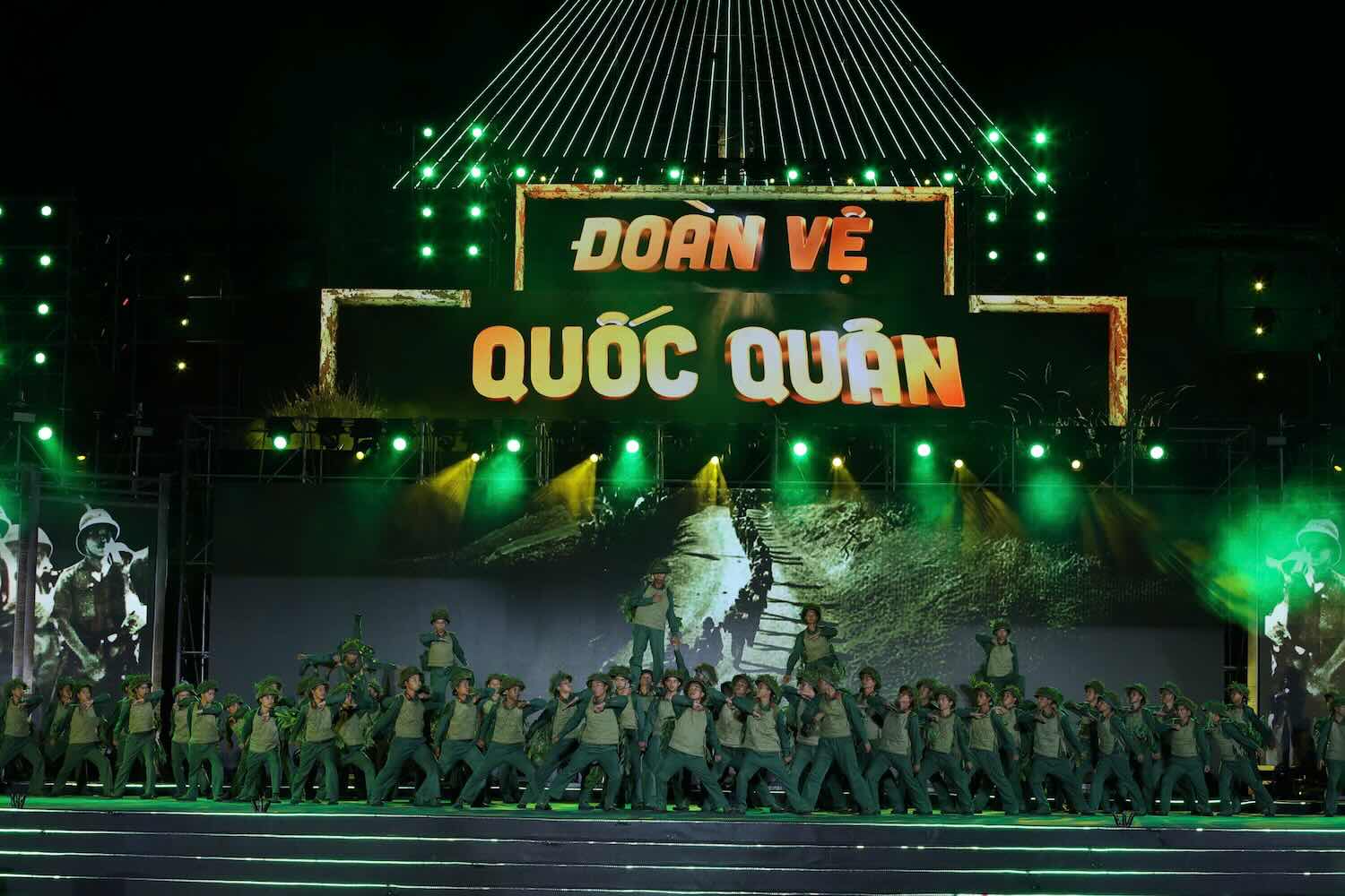 Tiet muc nghe thuat tai chuong trinh. Anh: Dinh Hoang.