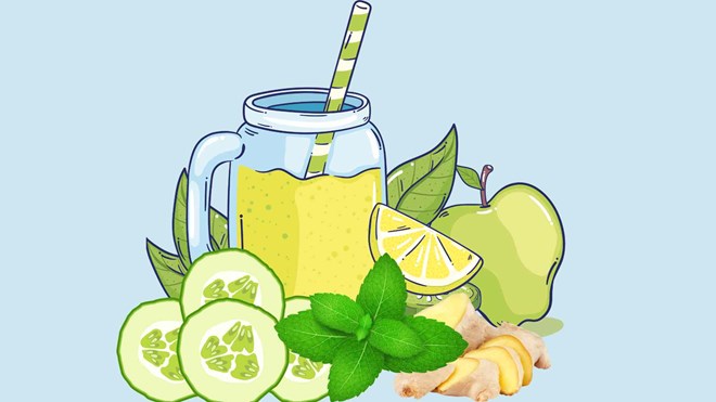 肝毒素はシンプルな材料で作られています。グラフィック:Huong Giang