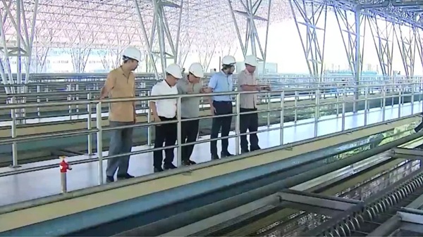 ダ川の浄水供給プロジェクトフェーズ2。写真:ソン・ハ