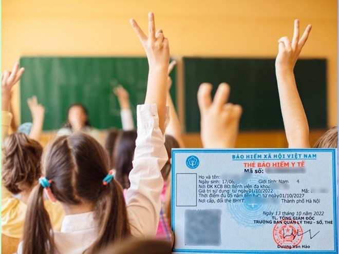 More than 20 million students are supported with at least 50% of health insurance fees. Photo: Thuy Linh