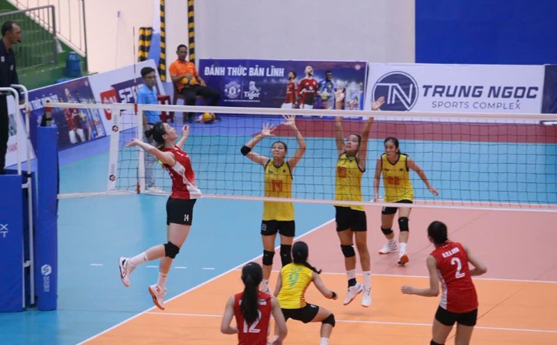 The group stage of the Youth Volleyball Club Cup continues. Photo: VFV