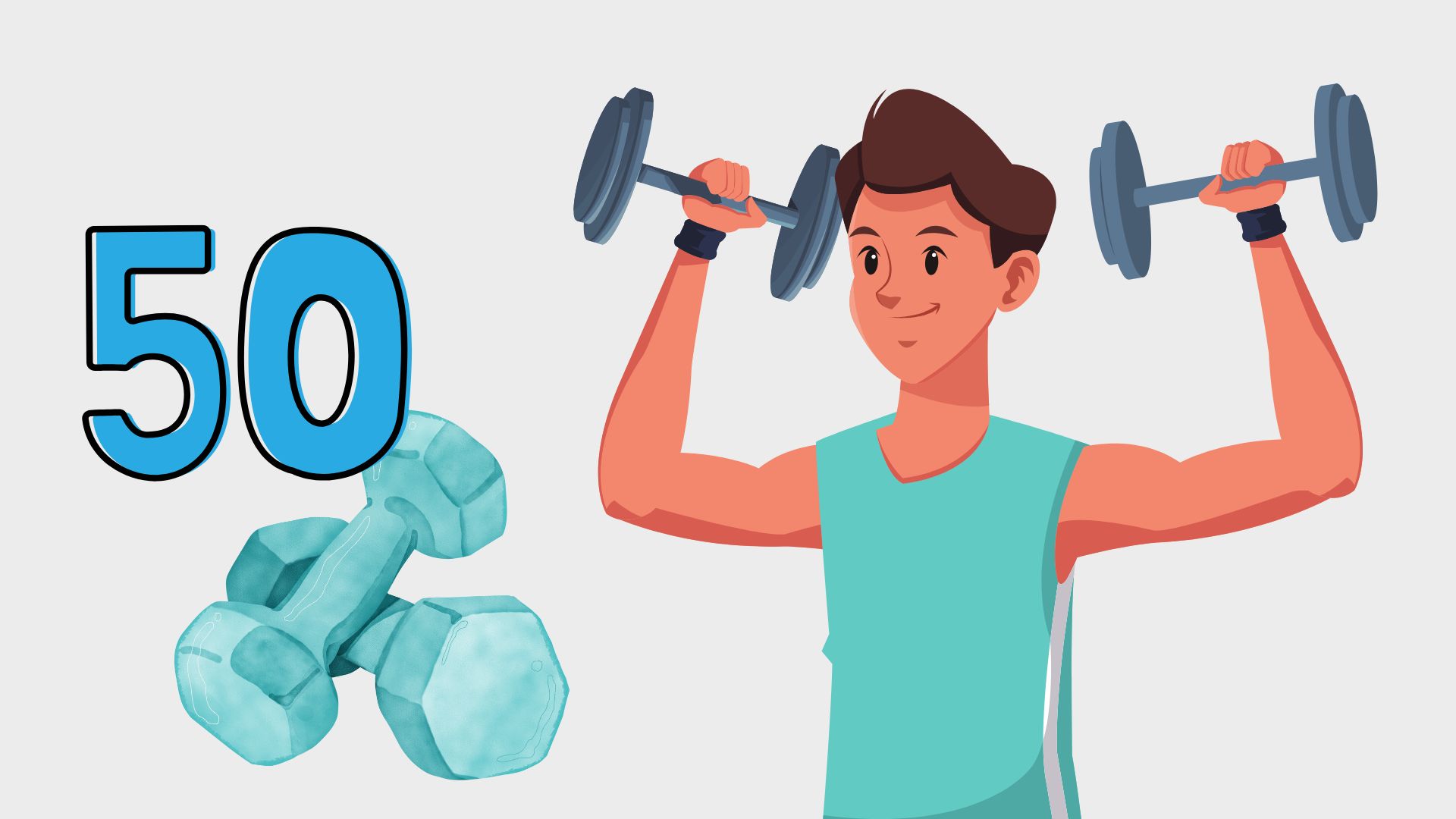 Weightlifting exercises overhead help tone muscles after age 50. Graphics: Thanh Thanh