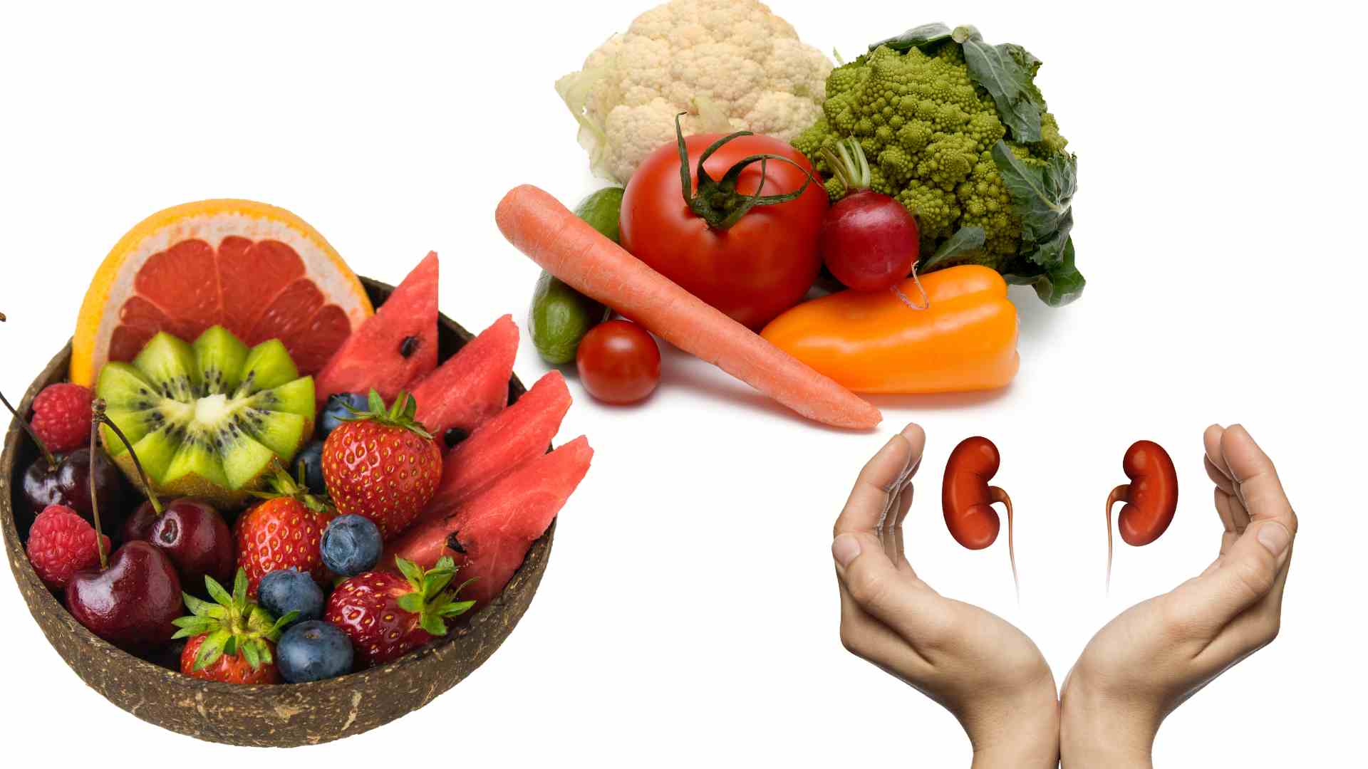 Alkaline foods are good for kidney function. Graphics: Ha May